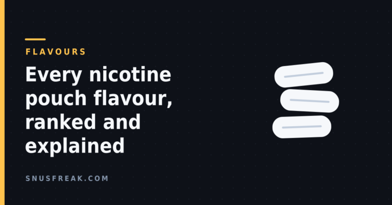 Illustrated pouches beside the article title
