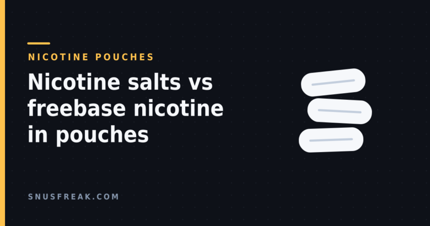 Illustration of three stacked white oral nicotine pouches drawn in outline, with no brand markings.